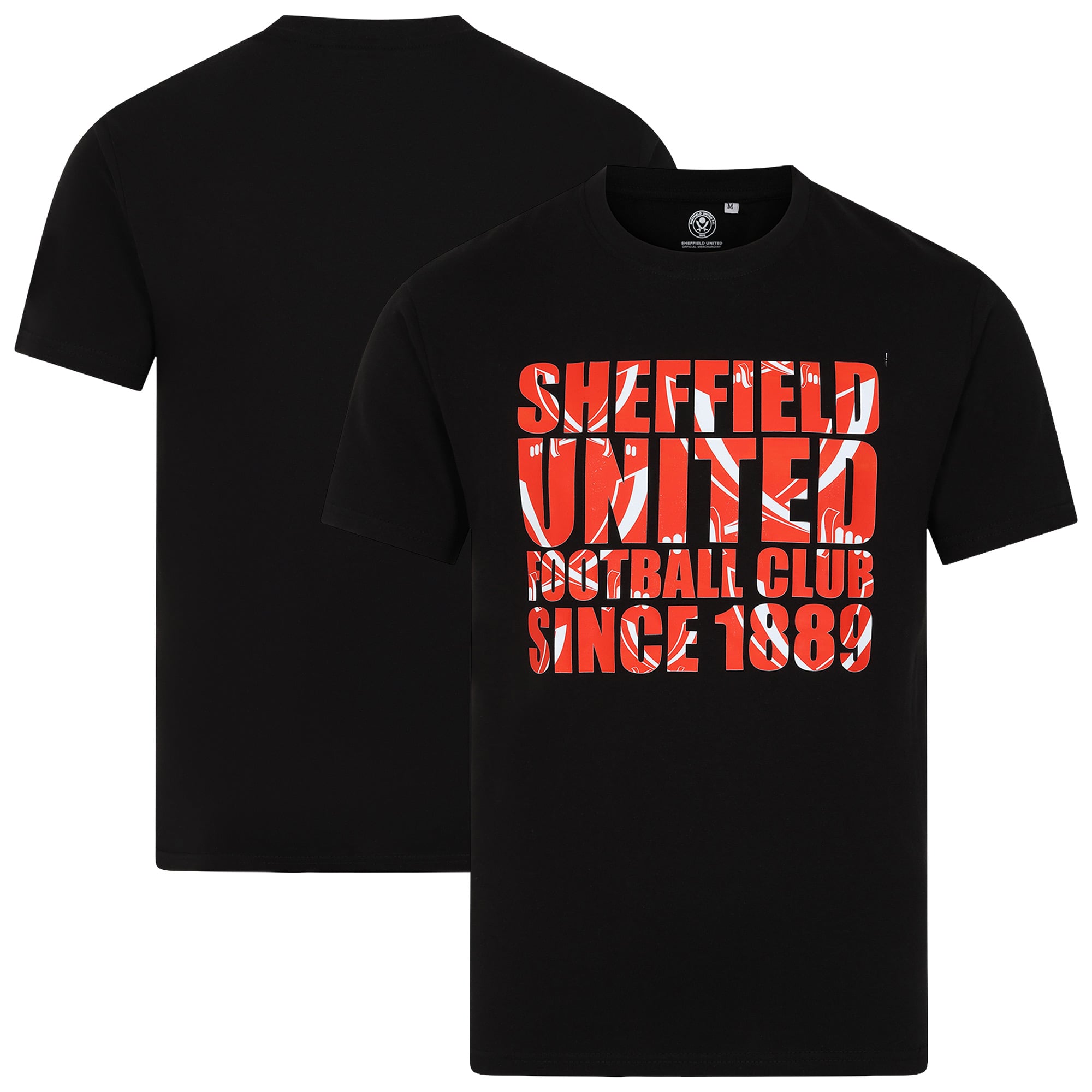Sheffield United Dalton SUFC T-Shirt - Black/Red - Mens