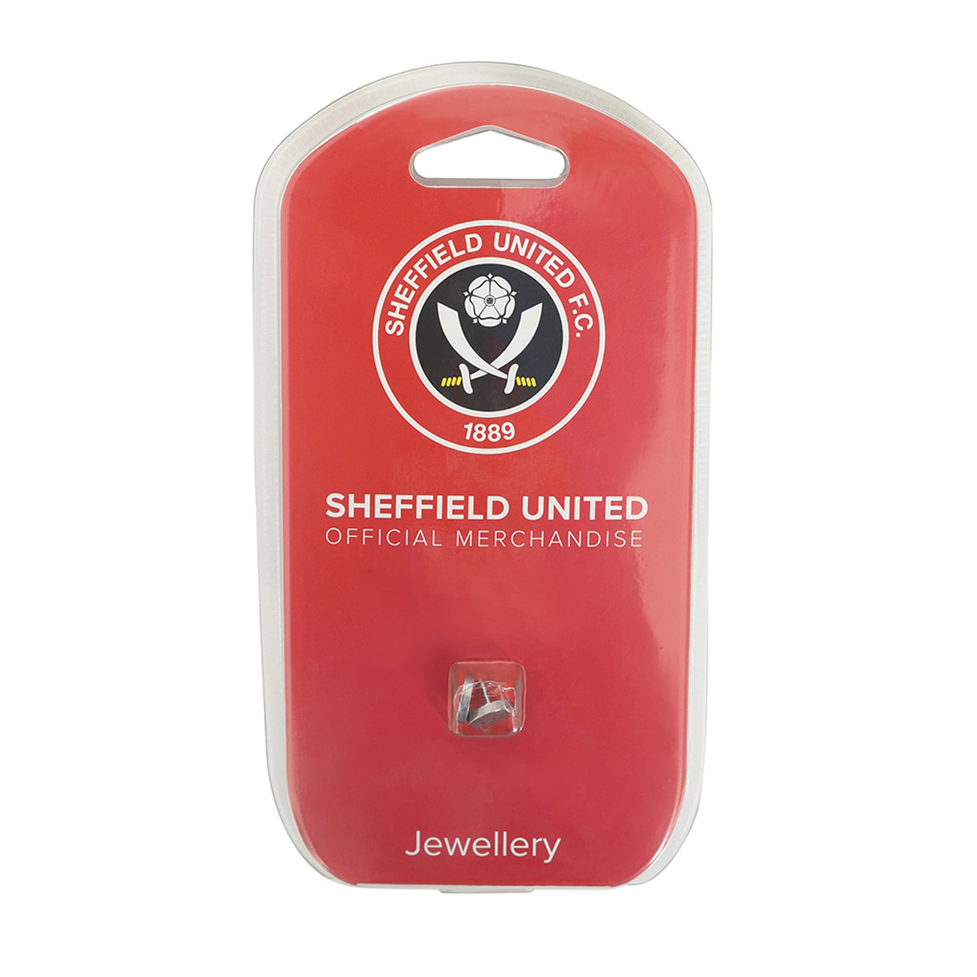 Sheffield United SS Blades Stud Earring - Stainless Steel