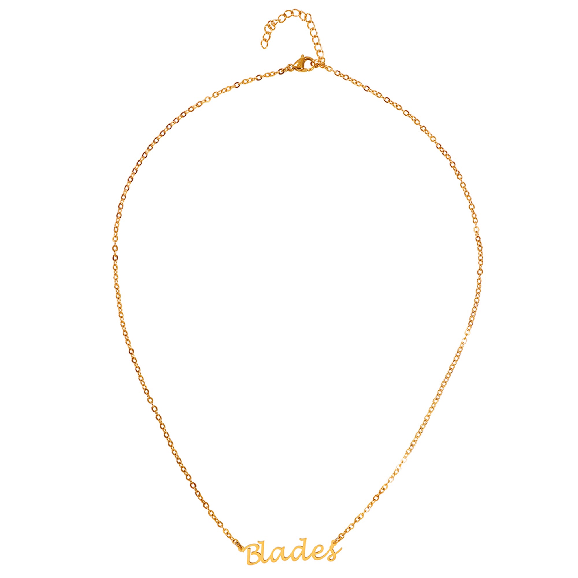 Sheffield United Gold Plated Blades Necklace