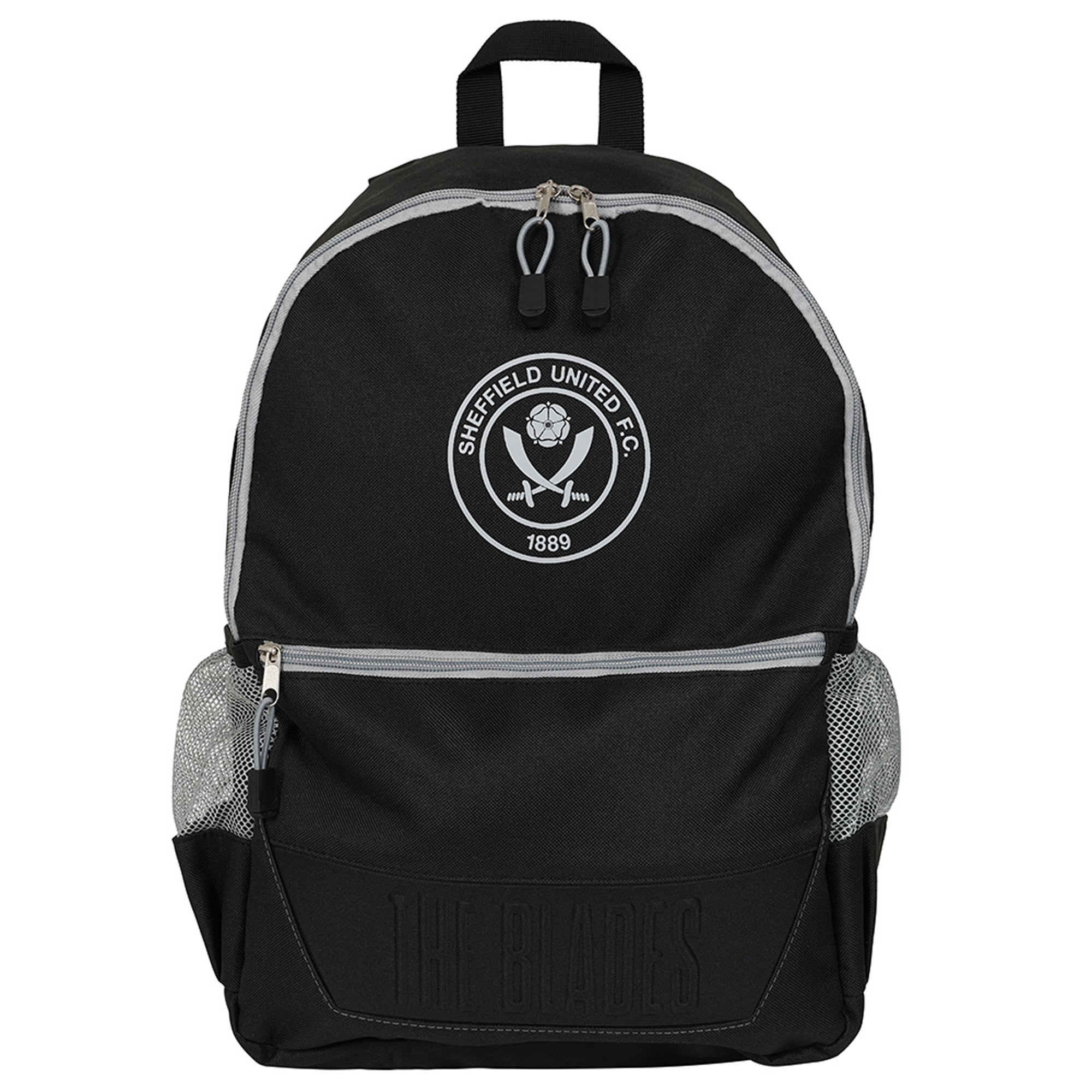 Sheffield United Embossed Blades Backpack - Black/Grey