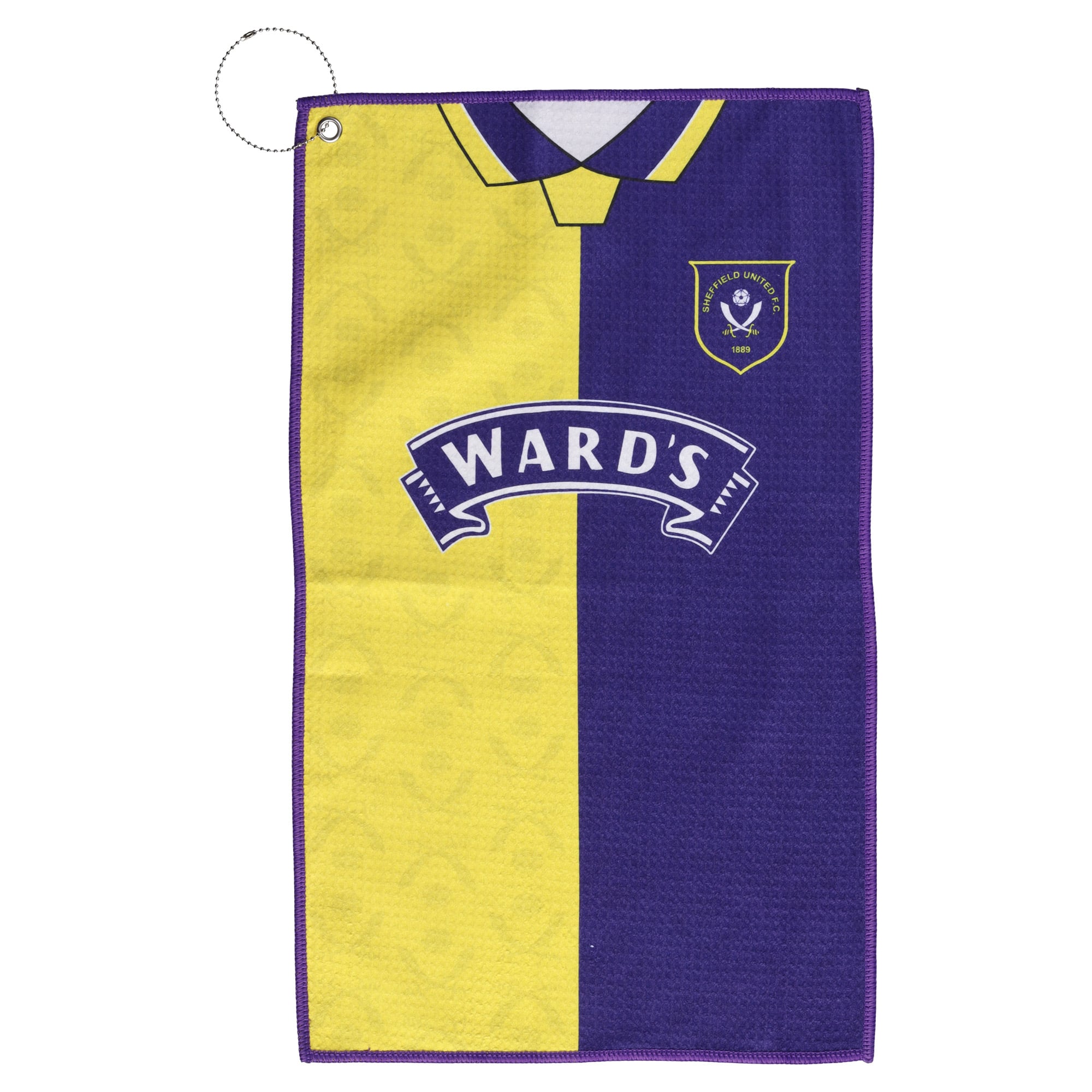 Sheffield United 1995-96 Away Retro Microfibre Golf Towel