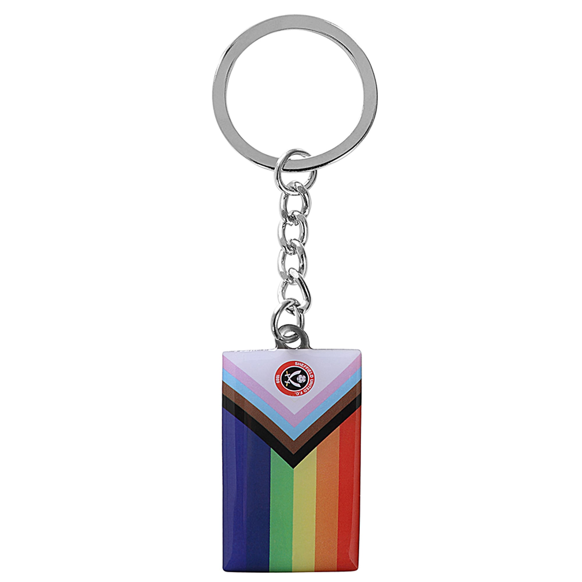 Sheffield United Rainbow Progress Keyring