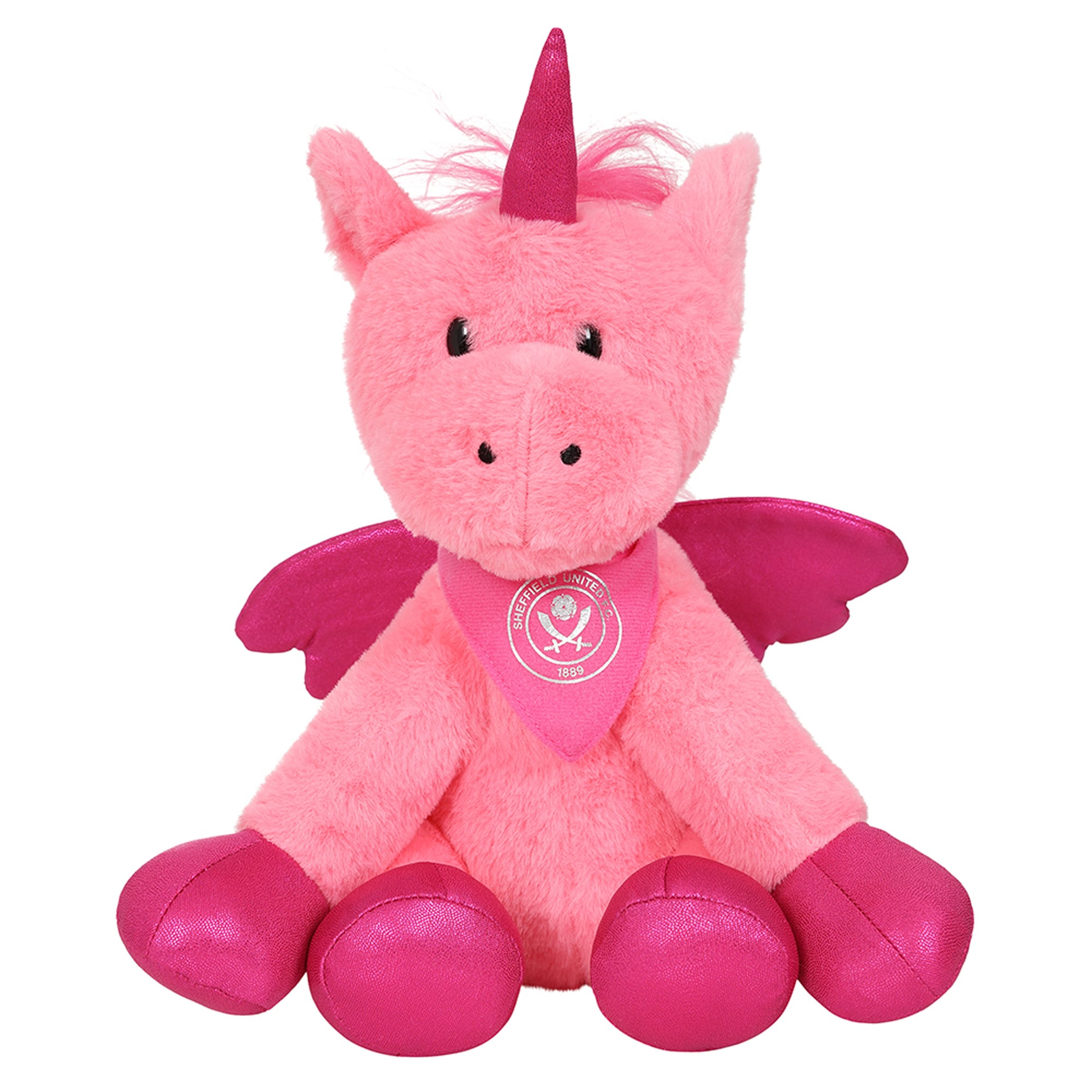 Sheffield United Pink Unicorn Soft Toy