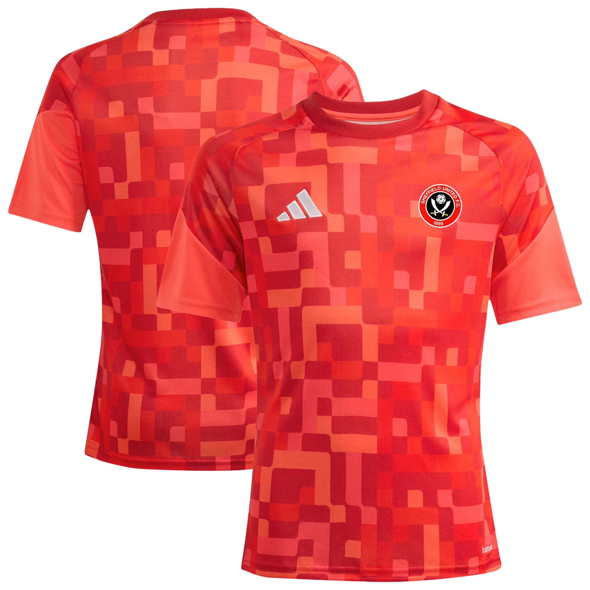 Sheffield United adidas Pre Match Jersey - Red - Kids