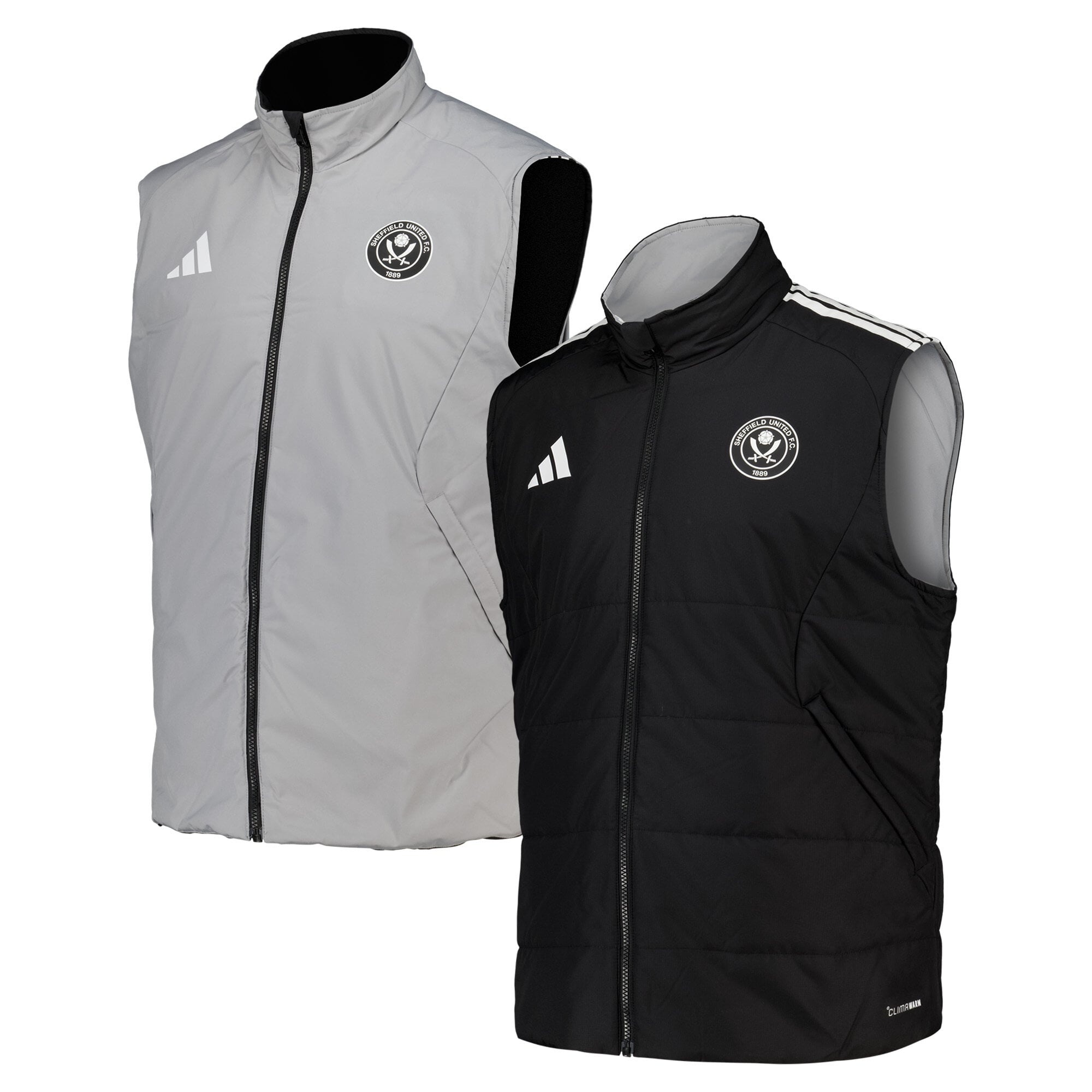 Sheffield United adidas Training Winter Vest - Black