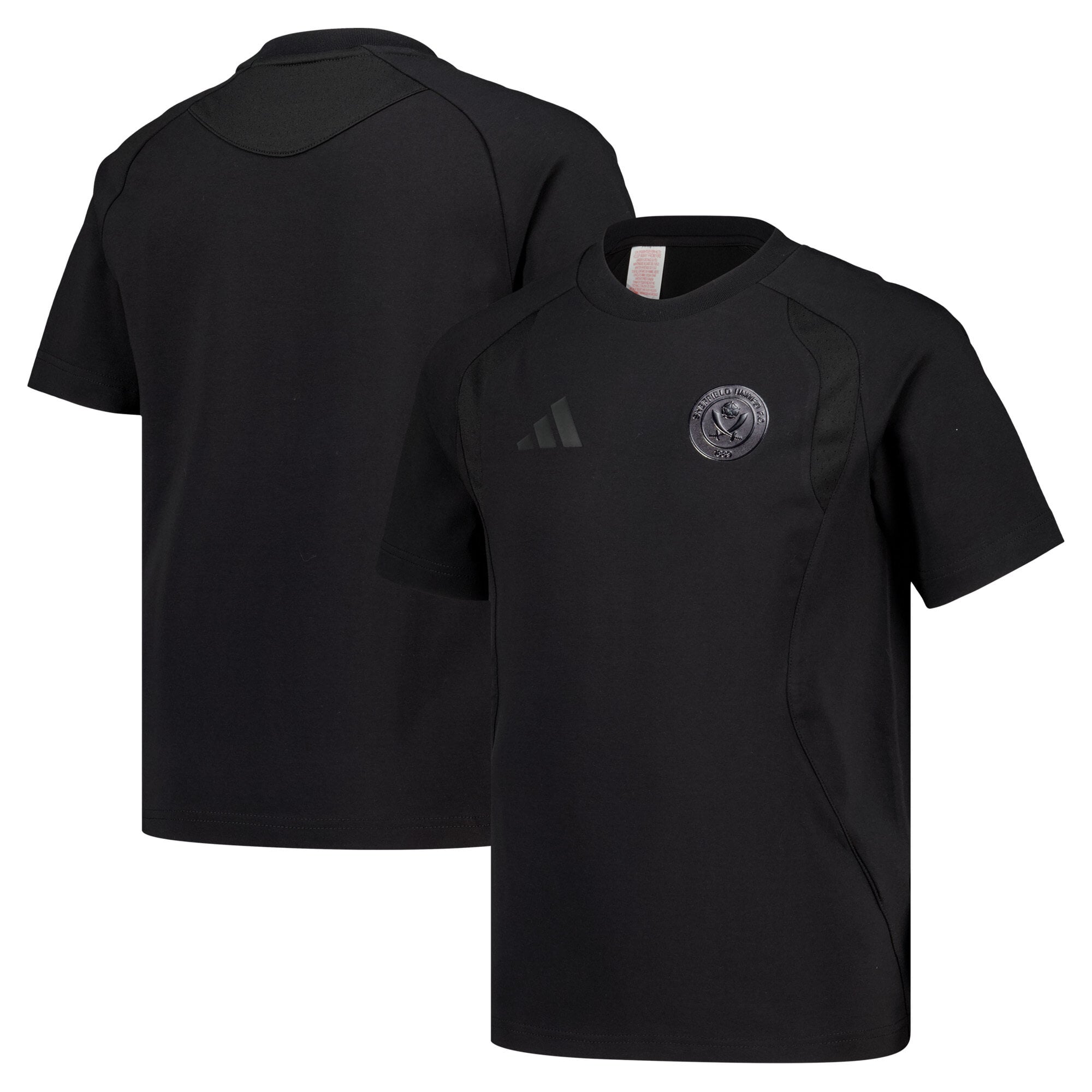 Sheffield United adidas Travel T-Shirt - Black - Kids