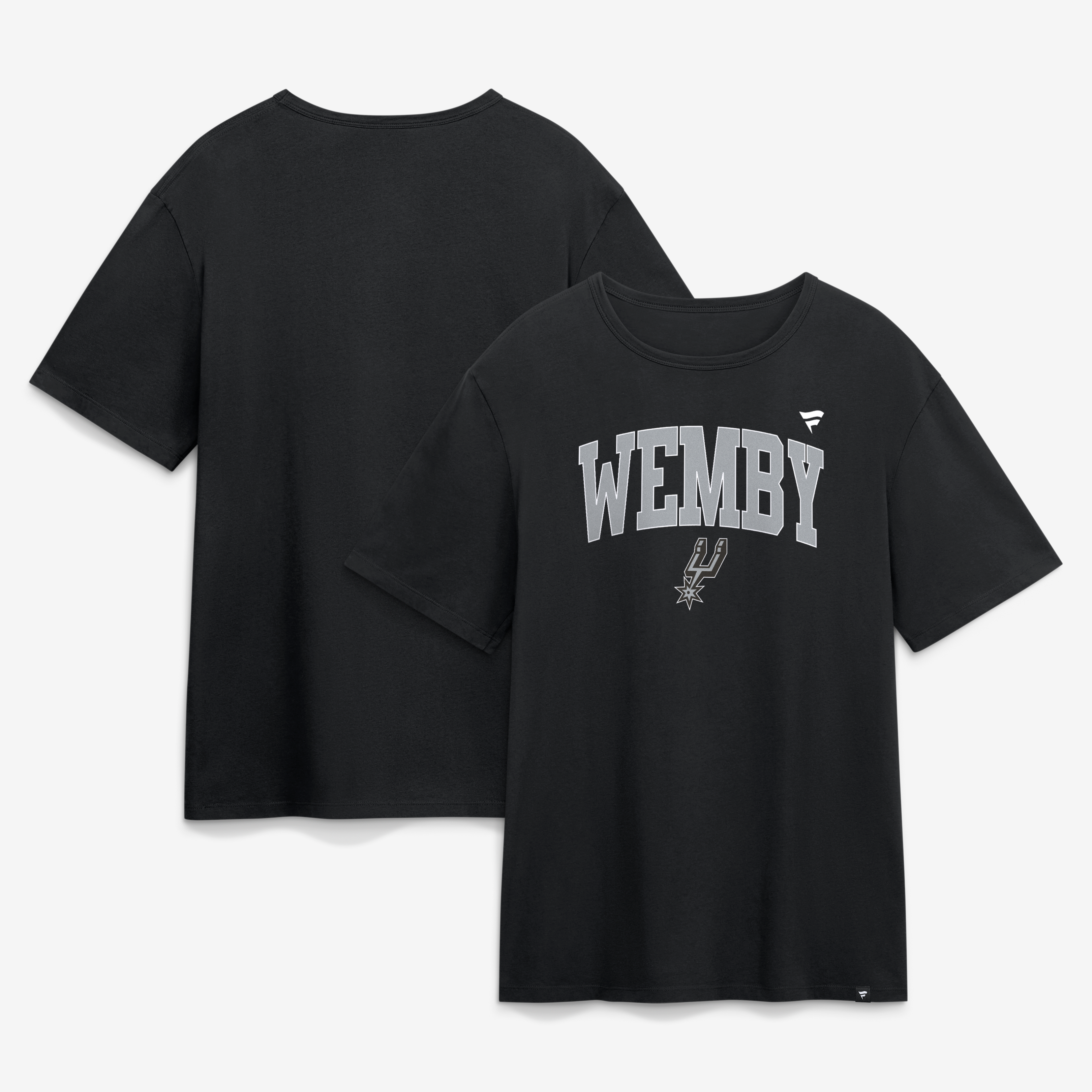 Men's Victor Wembanyama Black San Antonio Spurs Player Nickname T-Shirt