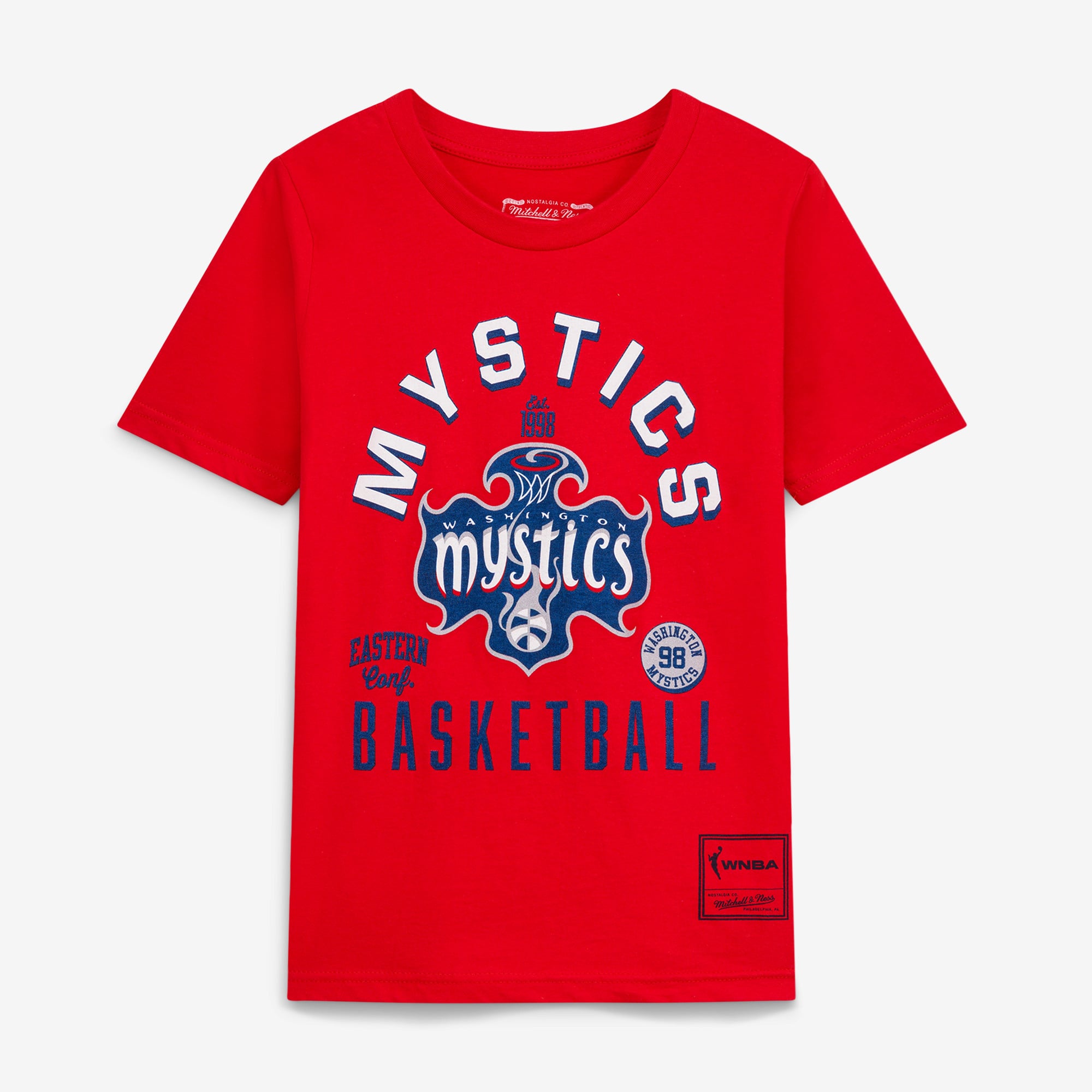 Youth Mitchell & Ness  Washington Mystics Red City So Nice T-Shirt