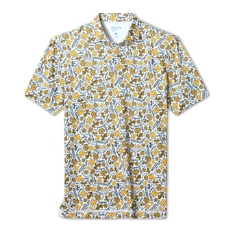 Men's johnnie-O  White Missouri Tigers Galvin Polo