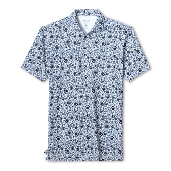 Men's johnnie-O  White Penn State Nittany Lions Galvin Polo