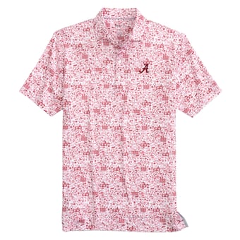 Men's johnnie-O  Crimson Alabama Crimson Tide Tailgater 2.0 Polo