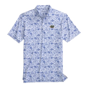 Men's johnnie-O  Royal Florida Gators Tailgater 2.0 Polo