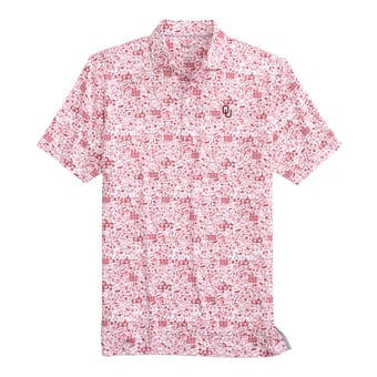 Men's johnnie-O  Crimson Oklahoma Sooners Tailgater 2.0 Polo