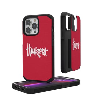 Keyscaper Nebraska Huskers iPhone Solid Design Rugged Case