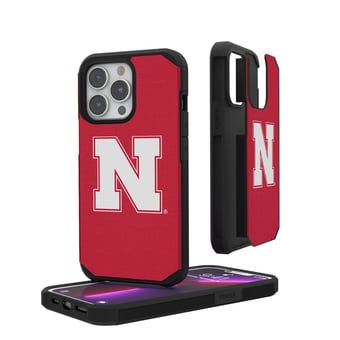 Keyscaper Nebraska Huskers iPhone Solid Design Rugged Case