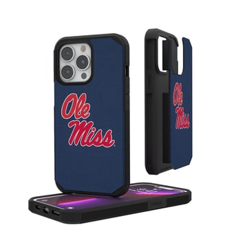 Keyscaper Ole Miss Rebels iPhone Solid Design Rugged Case