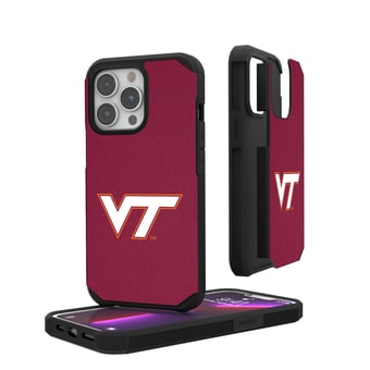 Keyscaper Virginia Tech Hokies iPhone Solid Design Rugged Case