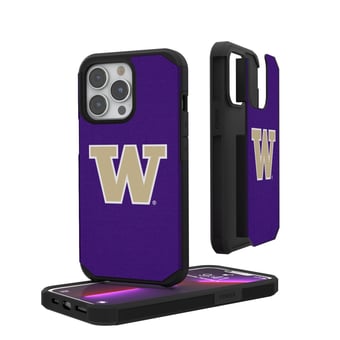 Keyscaper Washington Huskies iPhone Solid Design Rugged Case