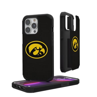 Keyscaper Iowa Hawkeyes iPhone Solid Design Rugged Case