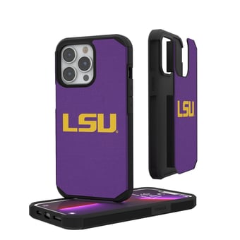 Keyscaper LSU Tigers iPhone Solid Design Rugged Case