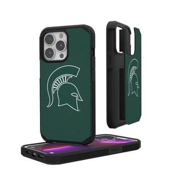 Keyscaper Michigan State Spartans iPhone Solid Design Rugged Case