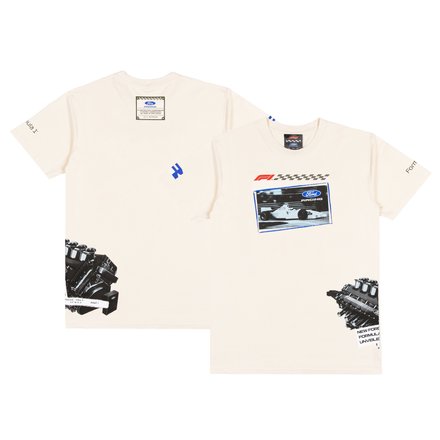 Men's Cream F1 x Ford Debut T-Shirt