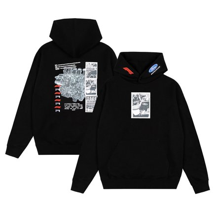 Men's Black F1 x Ford Engine Hoodie