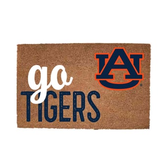 Auburn Tigers 20" x 30" Go Team Coir Door Mat