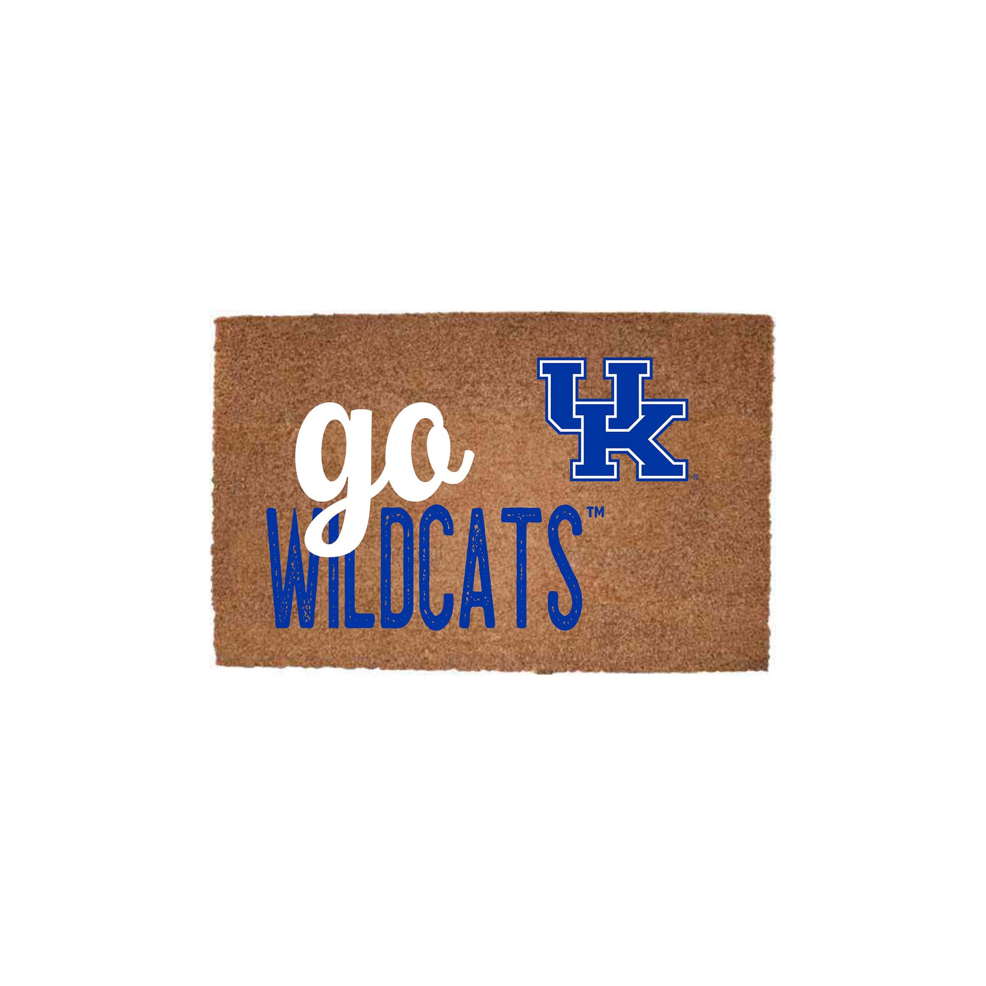 Kentucky Wildcats 20" x 30" Go Team Coir Door Mat