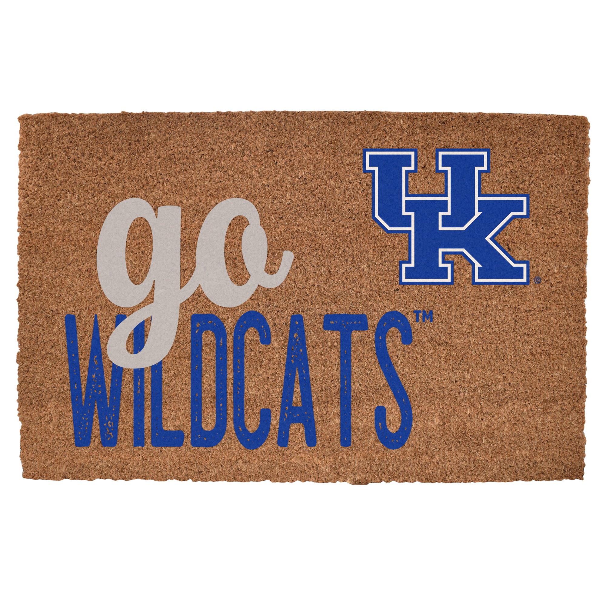 Kentucky Wildcats 20" x 30" Go Team Coir Door Mat
