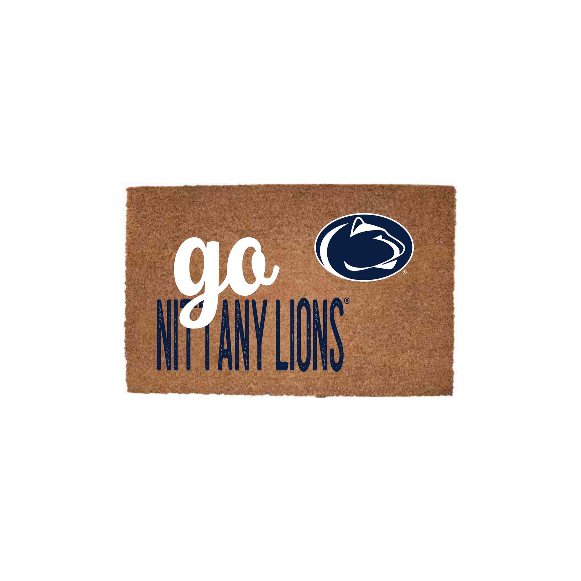 Penn State Nittany Lions 20" x 30" Go Team Coir Door Mat
