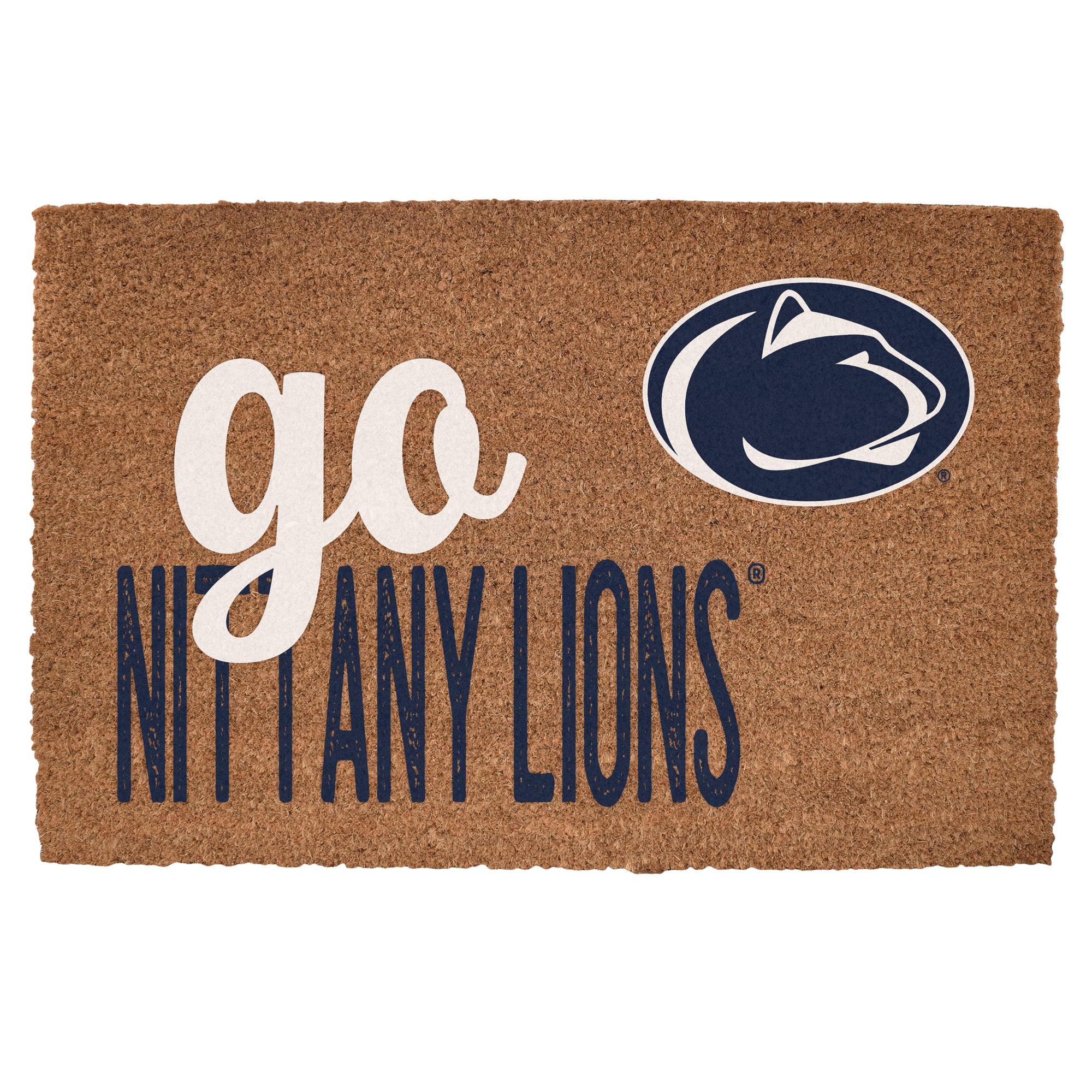Penn State Nittany Lions 20" x 30" Go Team Coir Door Mat