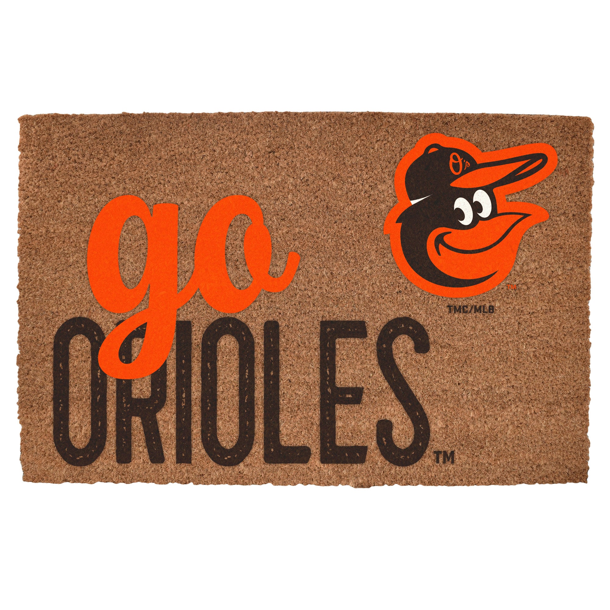 Baltimore Orioles 20" x 30" Go Team Coir Door Mat