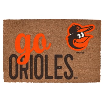Baltimore Orioles 20" x 30" Go Team Coir Door Mat