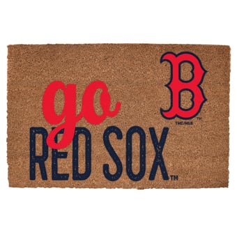Boston Red Sox 20" x 30" Go Team Coir Door Mat