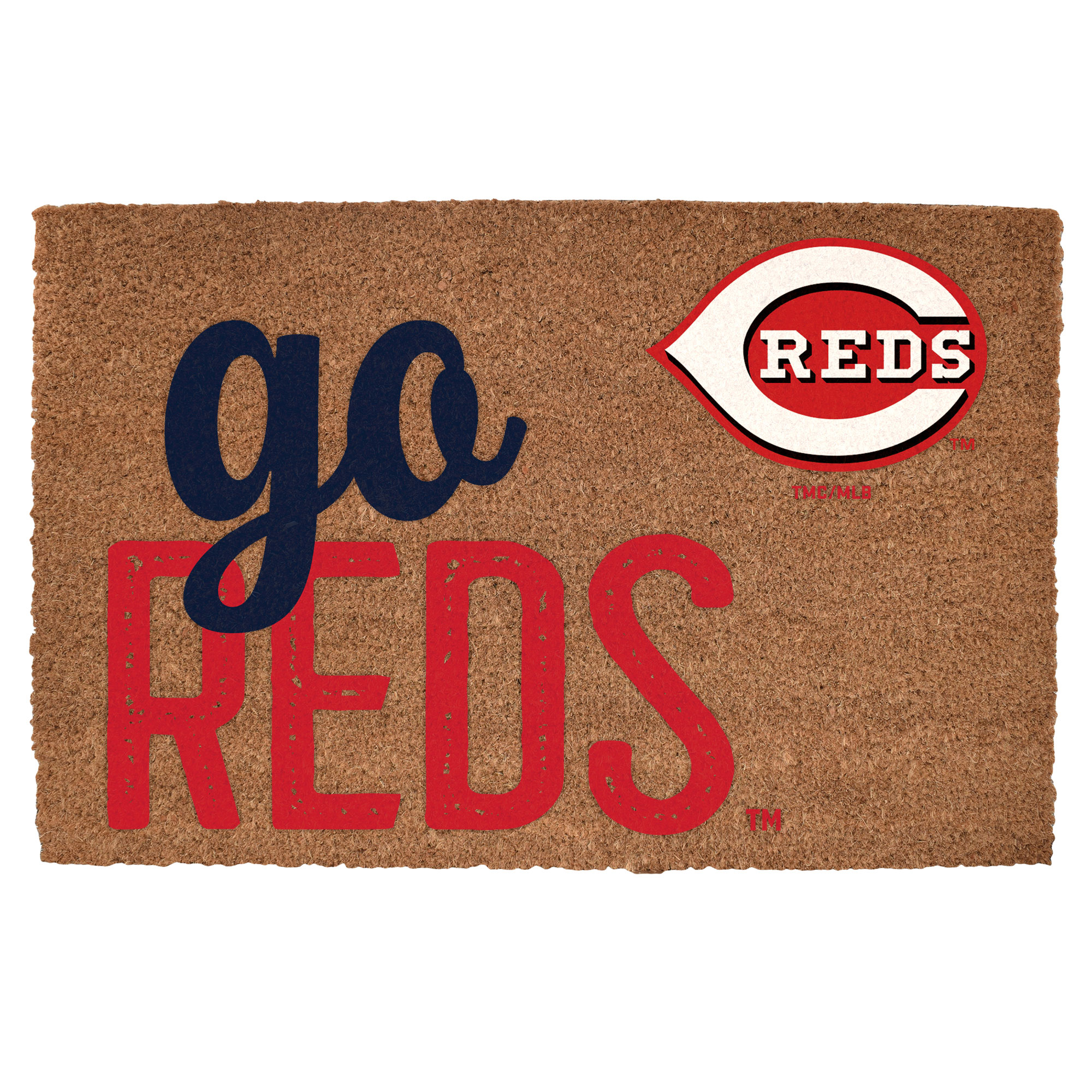 Cincinnati Reds 20" x 30" Go Team Coir Door Mat