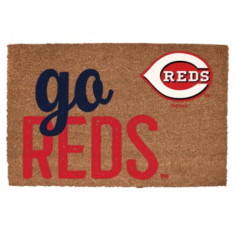 Cincinnati Reds 20" x 30" Go Team Coir Door Mat