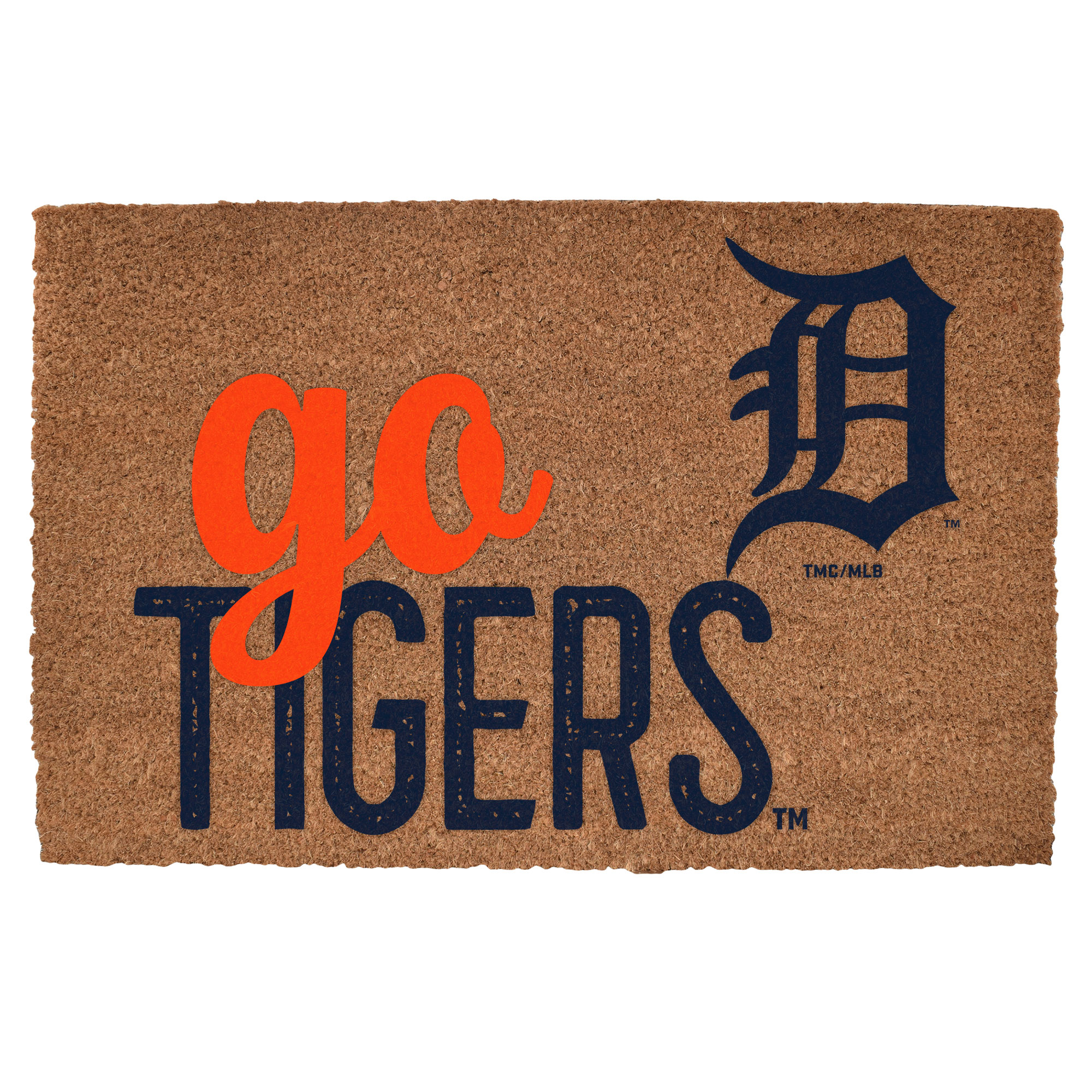 Detroit Tigers 20" x 30" Go Team Coir Door Mat