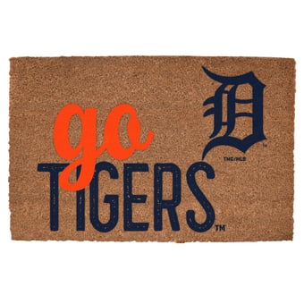 Detroit Tigers 20" x 30" Go Team Coir Door Mat