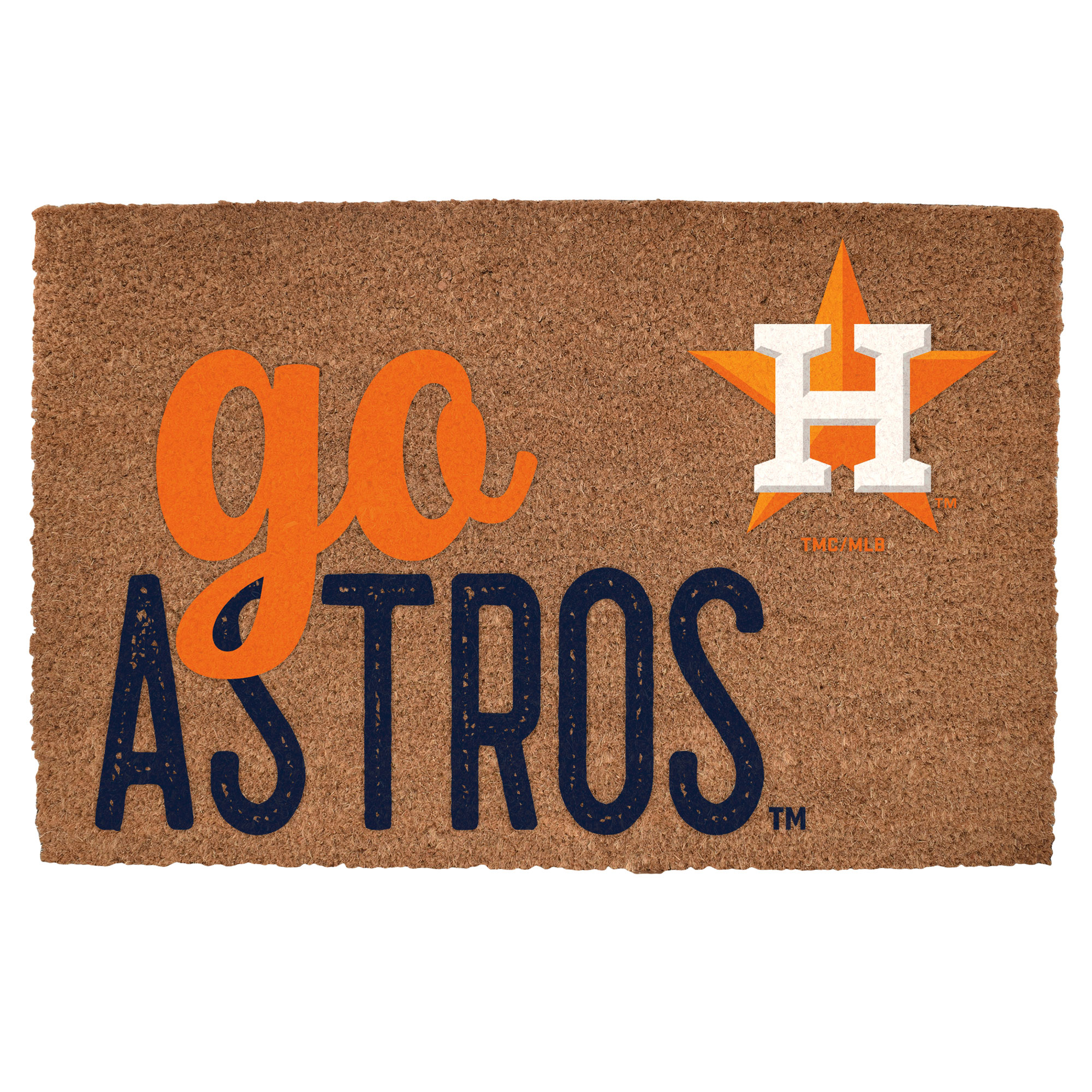 Houston Astros 20" x 30" Go Team Coir Door Mat