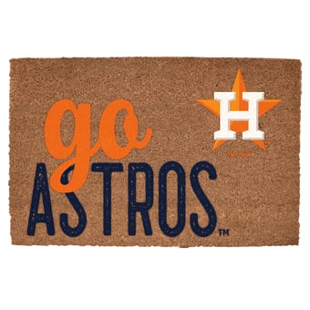 Houston Astros 20" x 30" Go Team Coir Door Mat
