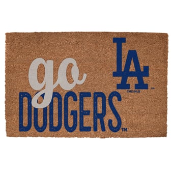 Los Angeles Dodgers 20" x 30" Go Team Coir Door Mat