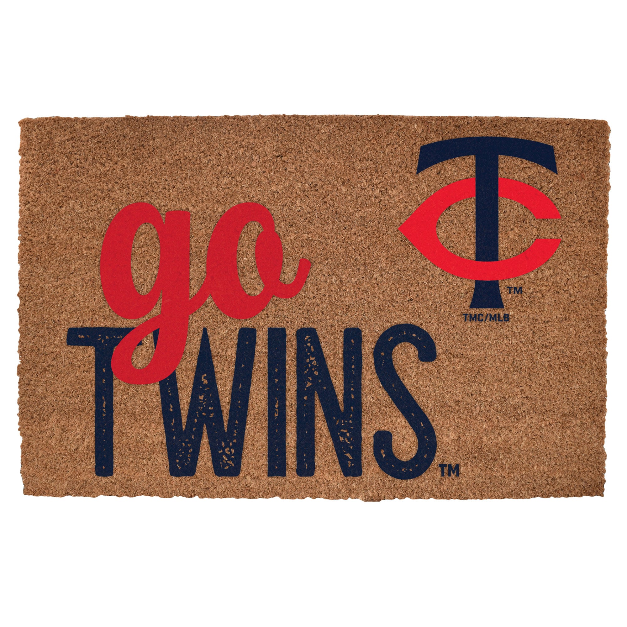 Minnesota Twins 20" x 30" Go Team Coir Door Mat