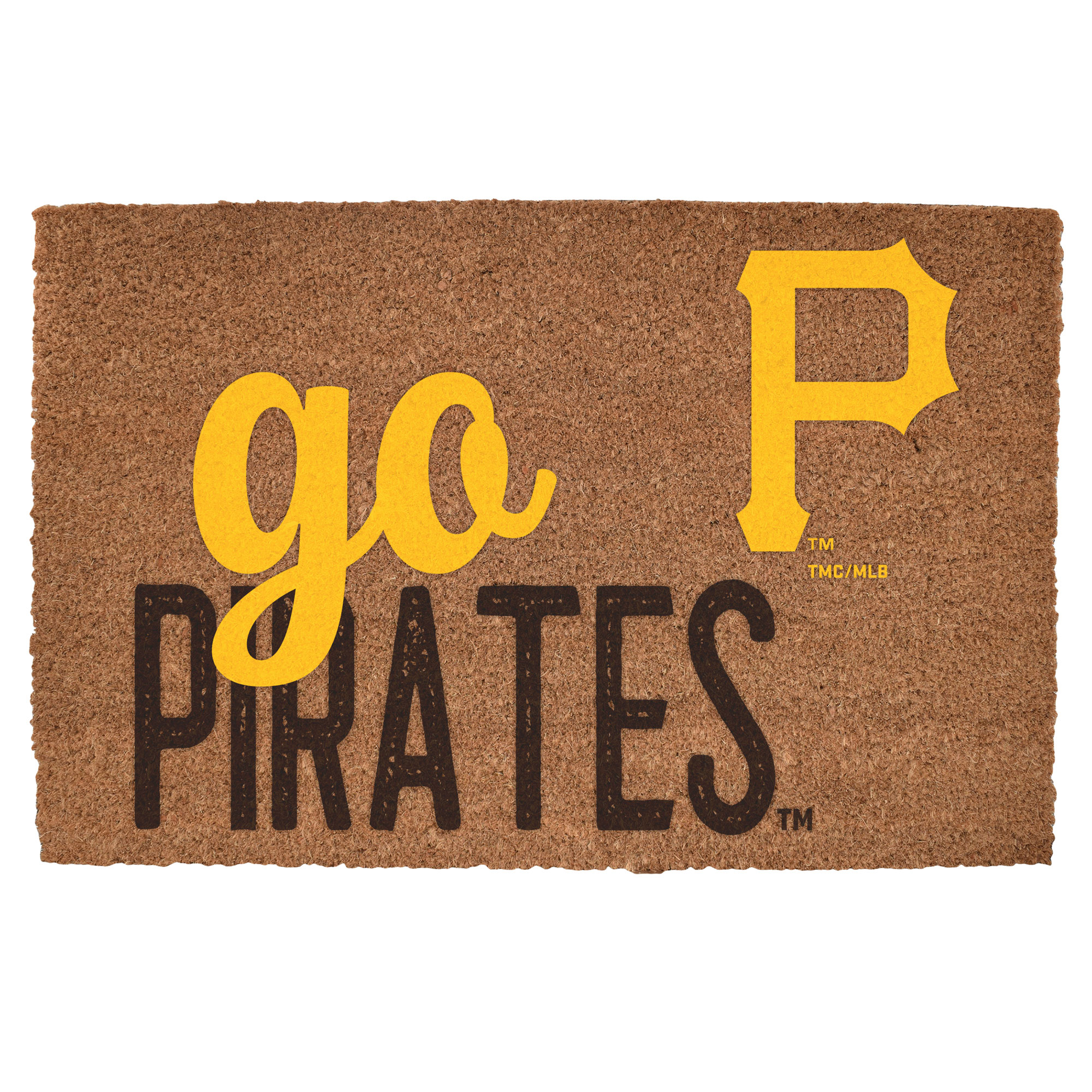 Pittsburgh Pirates 20" x 30" Go Team Coir Door Mat