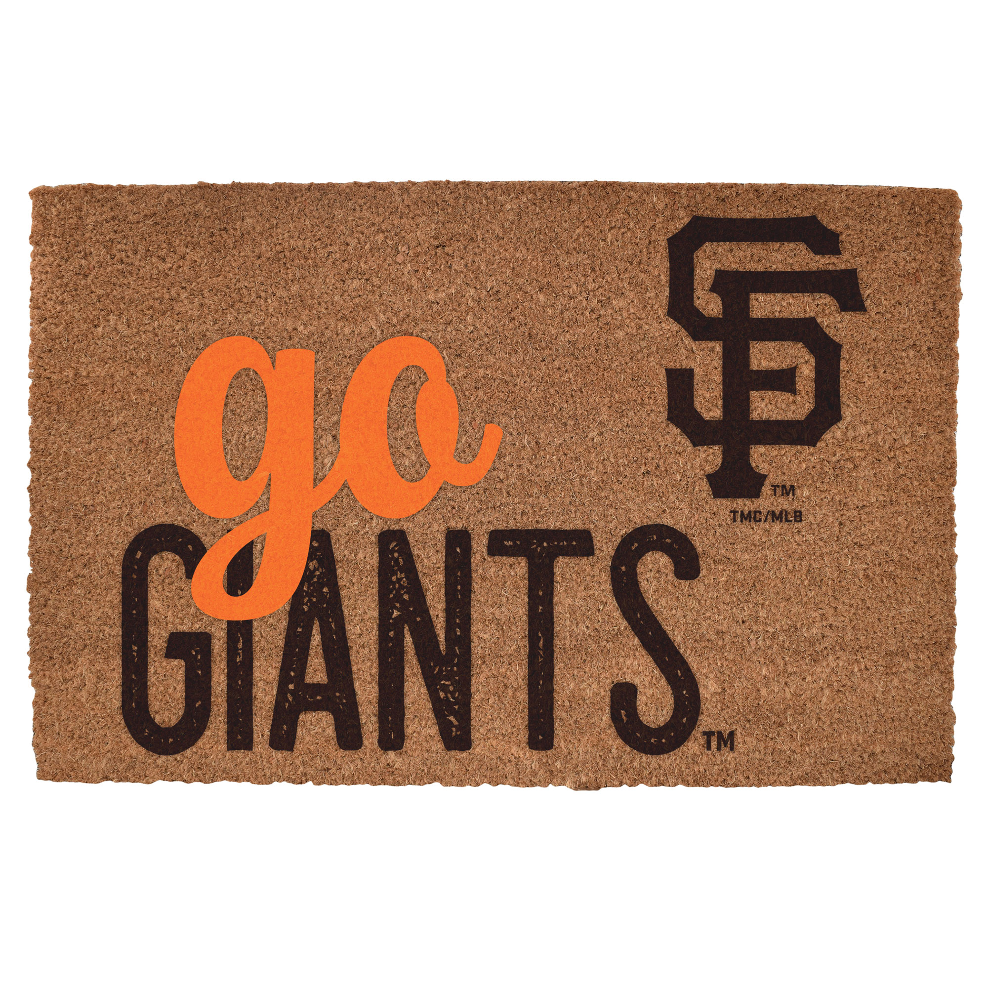 San Francisco Giants 20" x 30" Go Team Coir Door Mat