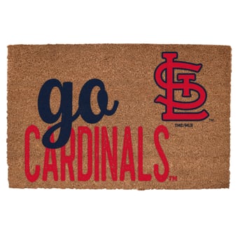 St. Louis Cardinals 20" x 30" Go Team Coir Door Mat