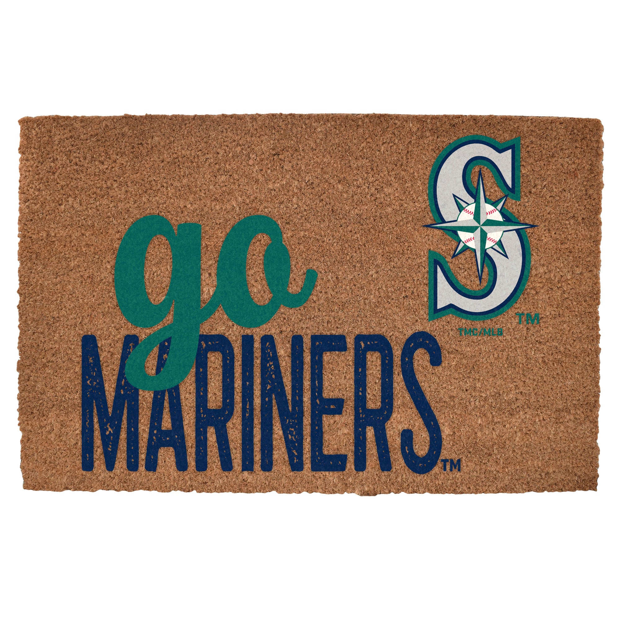 Seattle Mariners 20" x 30" Go Team Coir Door Mat