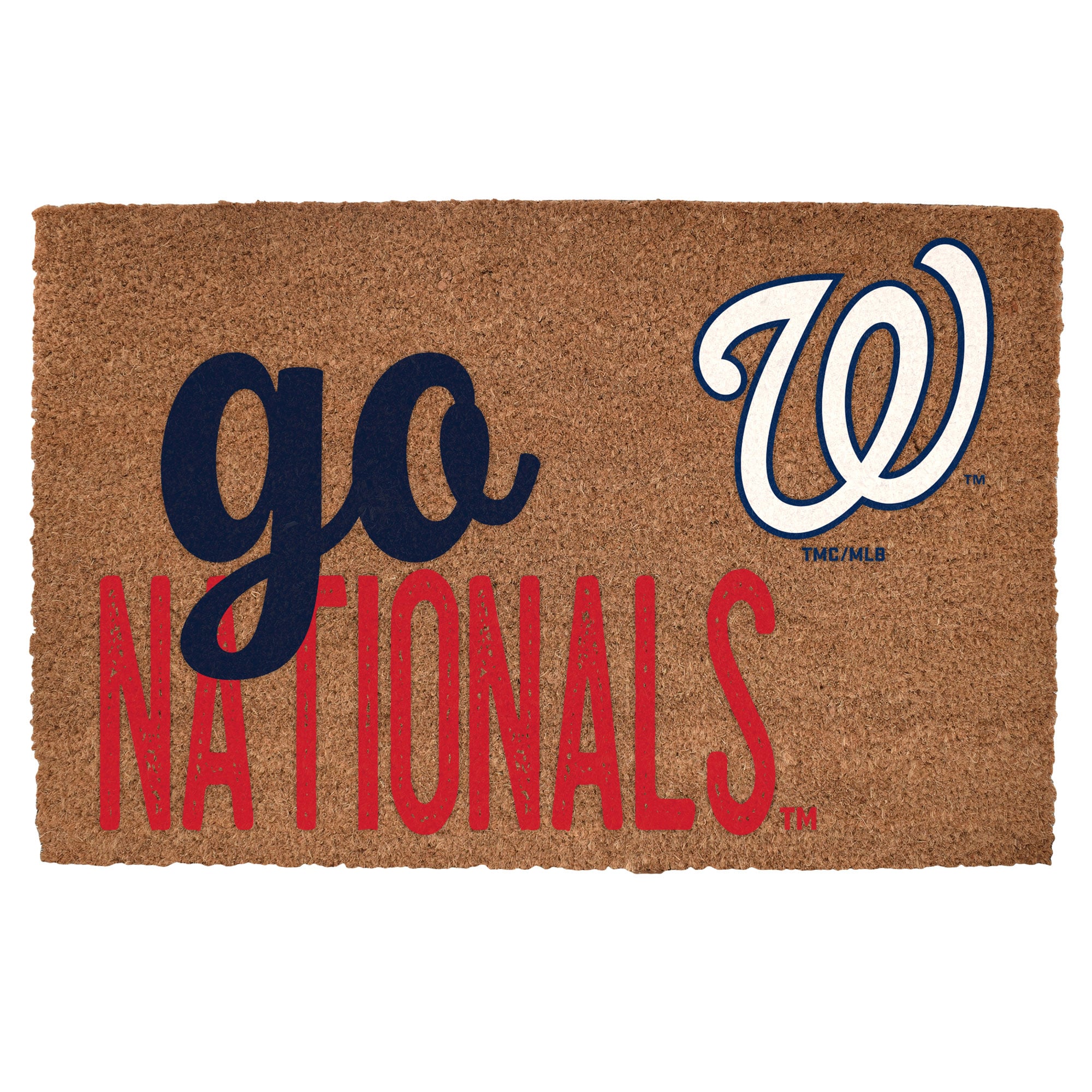 Washington Nationals 20" x 30" Go Team Coir Door Mat