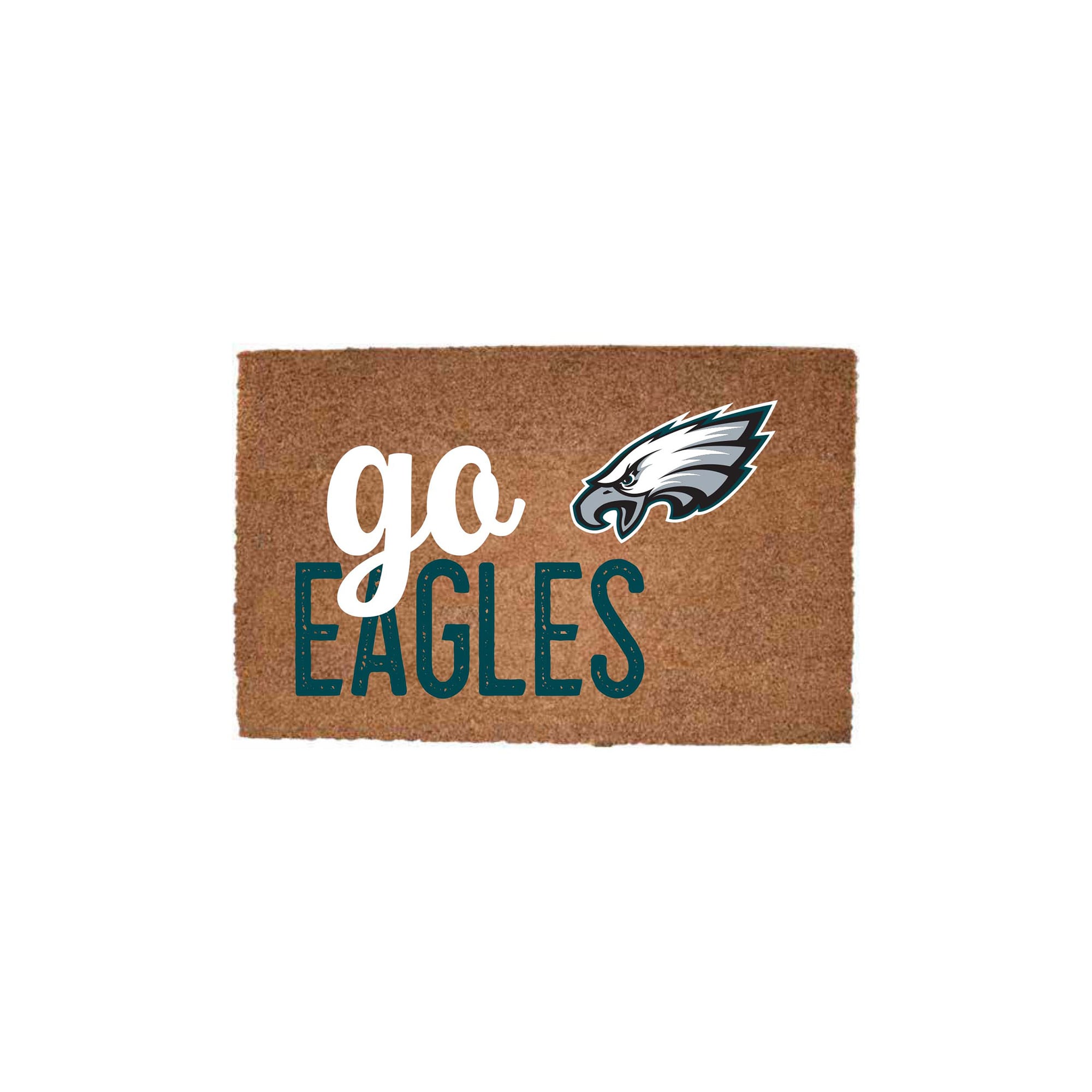 Philadelphia Eagles 20" x 30" Go Team Coir Door Mat