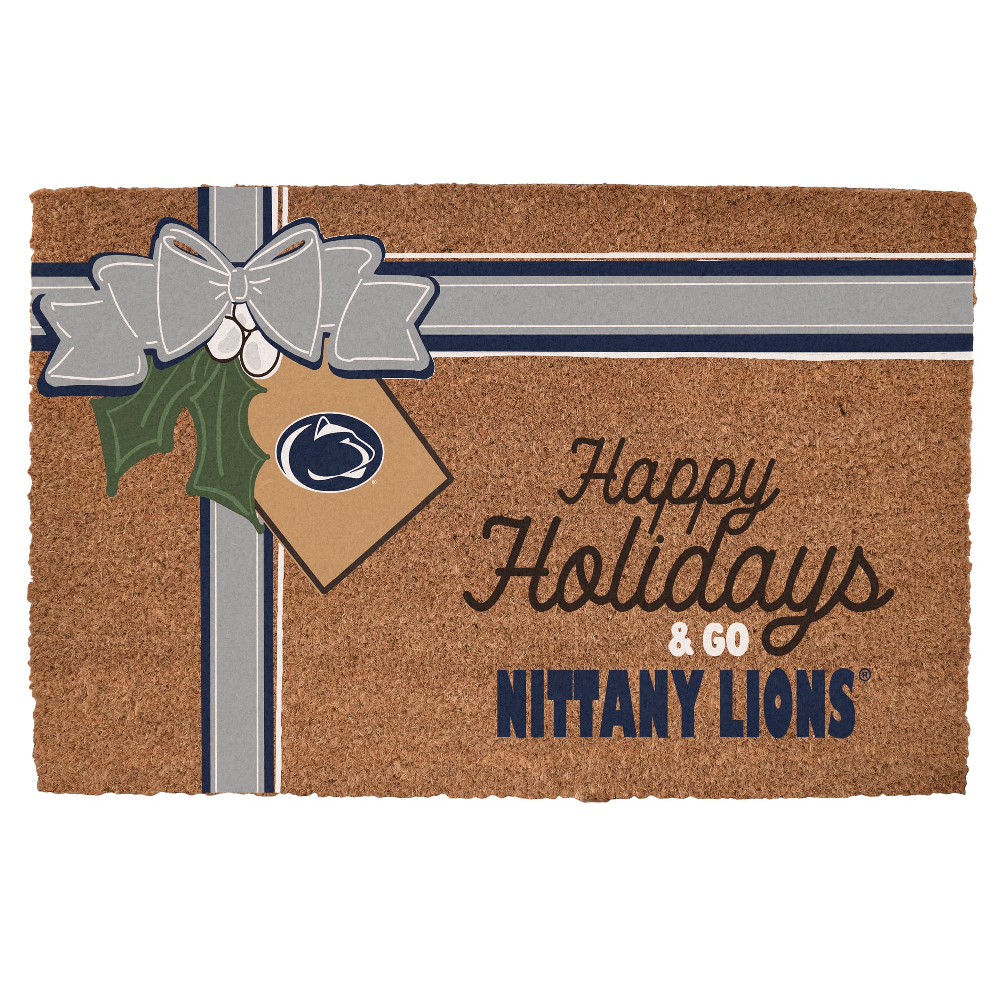 Penn State Nittany Lions 20" x 30" Holiday Gift Wrap Coir Door Mat